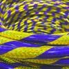 24" Hula Hoop - Purple and Gold Glitter (Dozen) view 4