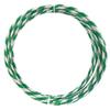 24" Green and Silver Glittered Hula Hoop (Dozen) view 1