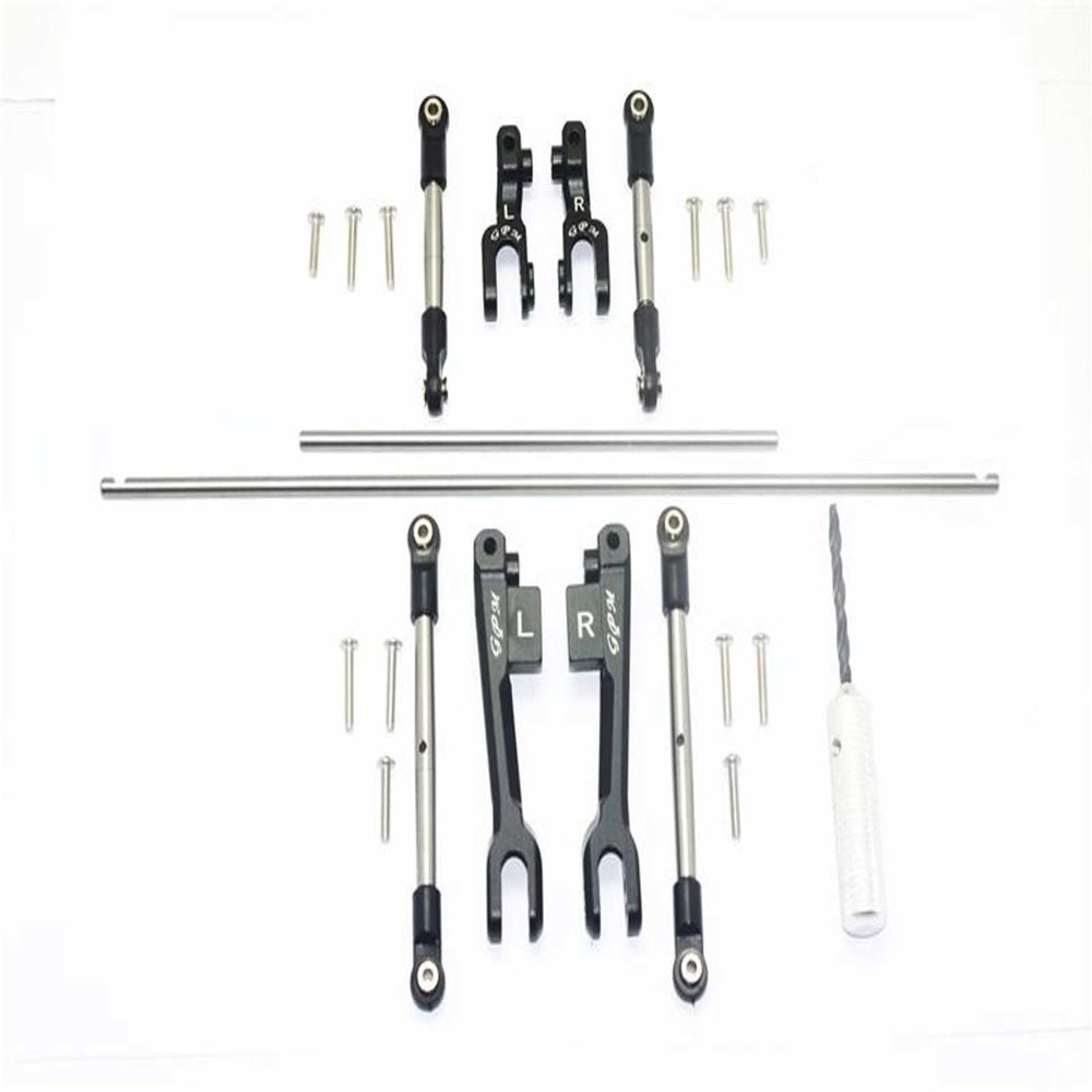 TRAXXAS UNLIMITED DESERT RACER Stainless Steel Front+Rear Sway Bar & Aluminum Sway Bar Arm & Stainless Steel Linkage - 23pc set - GPM SUDR312FRS [SUDR312FRS]