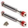 2-Piece Metal Gear Drive Shaft Suit Compatible with SCX10 D90 1/10 RC Crawler mini auto Parts view 1