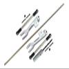GPM Rc Cars (Silver) 12Pc Set Upgrades Stainless Steel Rear Sway Bar & Aluminum Sway Bar Arm & Stainless Steel Linkage for 1/7 Unlimited Desert Racer (85076-4) view 1