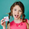 MISS NELLA Makeup for Kids Eye Shadow - Pink Skies, kids cosmetic toy, Non Toxic Make Up view 2