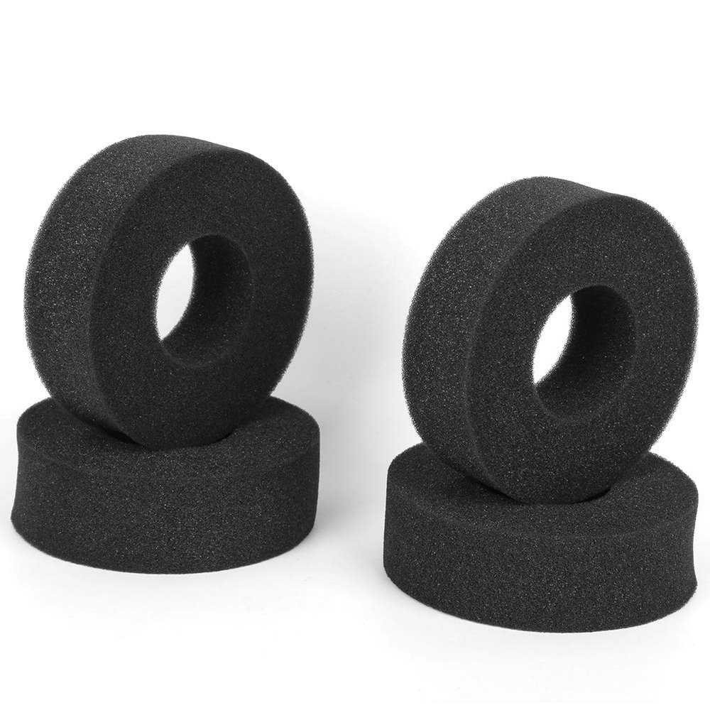 4PCS 1.9 Inch Sponge Tire Insert Inlay Black Matcing Tire for Model RC Crawler