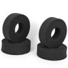 4PCS 1.9 Inch Sponge Tire Insert Inlay Black Matcing Tire for Model RC Crawler view 1