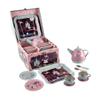 Floss & Rock 41P3652 Enchanted Musical Tin Tea Set in House Case view 1