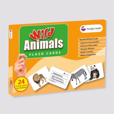 Hungry Brain Numbers Flash Cards for Toddlers (Ages 14), 24 Double-Sided Real Picture Learning Cards | Early Learning Educational Flashcards | Montessori & Preschool Toy for Babies and Kids