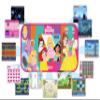 Lexibook Disney Princess Cinderella Ariel Rapunzel Compact Cyber Arcade Portable Gaming Console, 150 Games, LCD Colour Screen, operates with Batteries, Pink, JL2367DP view 2