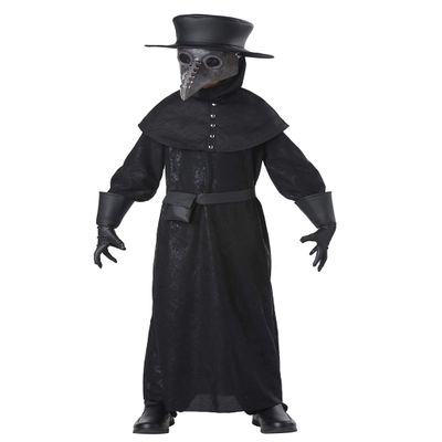 Spirit Halloween Kids Plague Doctor Costume, Boys, Size CHILD SMALL, Multicolor