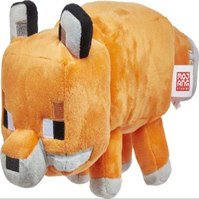 Mattel Minecraft Plush 8-in Character Dolls, Soft, Collectible Gift for Fans Age 3 and Older