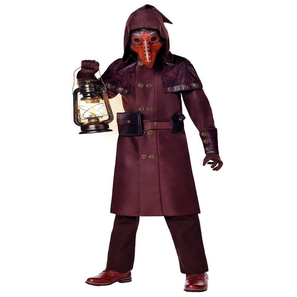 Spirit Halloween Kids Medieval Plague Doctor Costume, Boys, Size CHILD MEDIUM, Multicolor