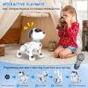 HBUDS Robot Dog Toys for Kids, Remote Control Stunt Programmable Robot Puppy Toy Dog Interactive with Commands Sing, Dance, Bark, Walk Electronic Pet Dog for Boys Girls Gifts view 3