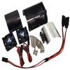 NHX RC V2 Twin High Speed Tornado 28000 RPM Cooling Fans Heatsink 1/8 Motor Gray view 2