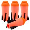 Ruibytree Mega Missile Refill for Nerf N-Strike Elite Series, 4Packs, Compatible Darts Mega Missile Refill Bullets Foam Rockets for Nerf Party (Orange) view 1