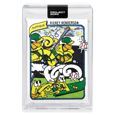 Topps Project 2020 Card 168-1980 Rickey Henderson by Ermsy