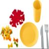 HABA 305723 Lunch Set Pasta Pan Kitchen Toy from 3 Years, Colourful view 2