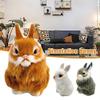 Arinda Dutch Bunny Simulation Bunny Rabbit Doll Toy Forest Series Photography Props Household Crafts view 2