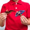 Schleich Dinosaurs - 7PC Jetpack Chase Dinosaur Playset with Tupuxuara Toy - Flying Dino Toys for Boys and Girls - Toddlers and Kids Ages 4+ view 3