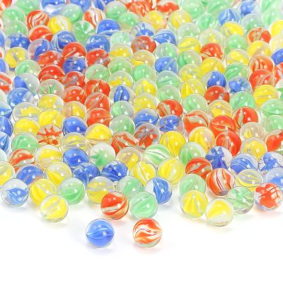 CHUKEMAOYI Marbles Cats Eyes Glass Marble/Sling Shot Ammo 1000 pcs. Size is Approximately 0.62 inch,DIY and Home Decoration.