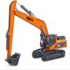 1PC Long Reach Excavator Toy for Kids, Heavy Duty Construction Vehicle Digger Toy, 360-degree Rotatable Driver's Compartment, Multi-jointed Movable Tracked Vehicle for Kids Gift (Orange) view 1