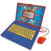 LEXIBOOK JC598PAi4 Paw Patrol-Educational and Bilingual Laptop Portuguese/English-Toy for Child Kid (Boys & Girls) 124 Activities, Learn Play Games and Music with Chase Marshall-Red/Blue
