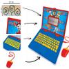 LEXIBOOK JC598PAi4 Paw Patrol-Educational and Bilingual Laptop Portuguese/English-Toy for Child Kid (Boys & Girls) 124 Activities, Learn Play Games and Music with Chase Marshall-Red/Blue view 4