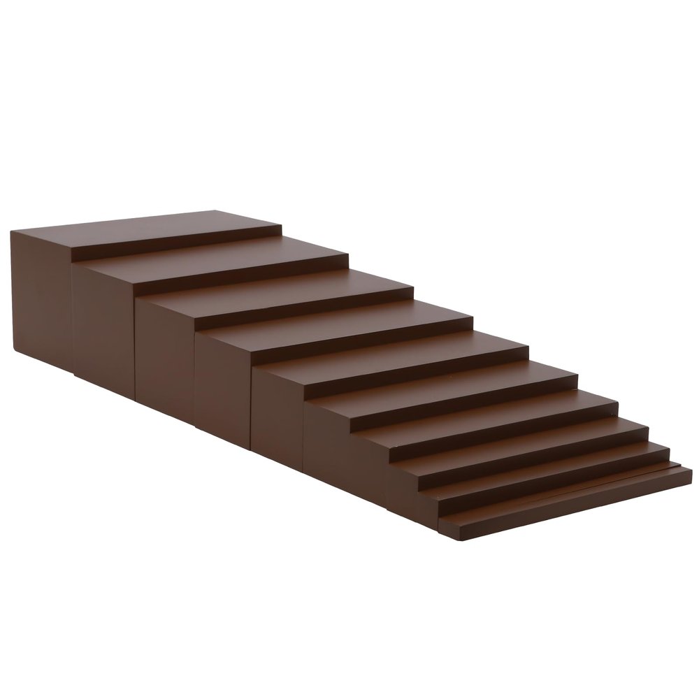 Adena Montessori Small Brown Stair Materials (5x5x10cm)