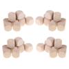 40 Pieces Cubic 30mm Blank Dices Bulk for DND Table Board Games Building Blocks view 1
