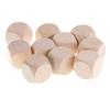 40 Pieces Cubic 30mm Blank Dices Bulk for DND Table Board Games Building Blocks view 2