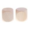 40 Pieces Cubic 30mm Blank Dices Bulk for DND Table Board Games Building Blocks view 3