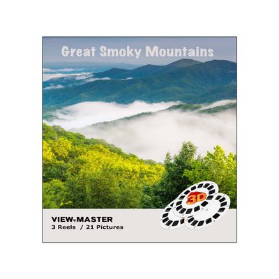 3Dstereo ViewMaster Great Smoky Mountains National Park - comparable to View-Master - 3 Reel Set