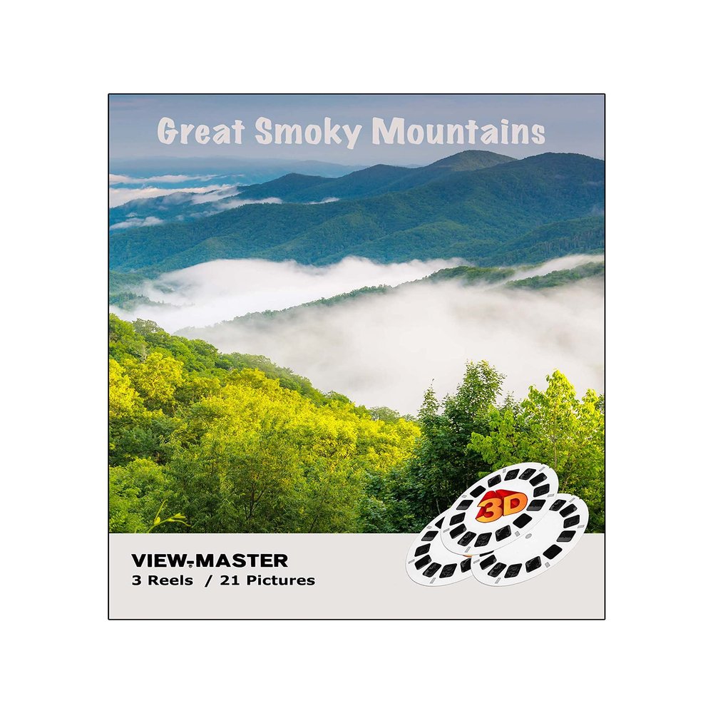 3Dstereo ViewMaster Great Smoky Mountains National Park - comparable to View-Master - 3 Reel Set
