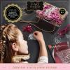 FAO Schwarz Customizable Purse Creation Set, DIY Design and Decorate Purse Hand Bag, 4 Unique Ingredients for Creativity, Acrylic Body with Metal Chain, Great Gift for Girls Ages 6 and Up view 2