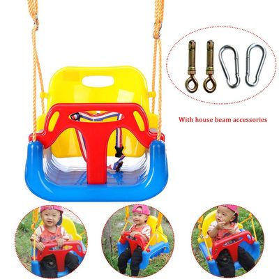 3 in 1 Swing Seat, Indoor Baby Swing, Detachable Upgrade Version Swing Set for Home Garden Patio Indoors Outdoors Play(Blue Chair+Swing Hanging Kit),HouseBeamKit