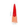 20pcs Fake Witch Fingers Halloween Witch Fingers Scary Witch Nails Nail Claws False Nail Halloween Costumes Cosplay view 3