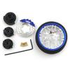 Yeah Racing YA-0626DB Aluminum Transmitter Steering Wheel Set Blue Type B view 1