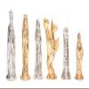 Bello Collezioni - Camelot Luxury Chessmen Drenched in 24K Gold/Silver Plate from Italy view 2