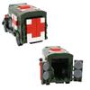 General Jim's Military Building Blocks US Army Ambulance WW2 (World War 2) Brick Building Vehicle - Military Ambulance Building Blocks Set for WWII or Brick Building Enthusiasts view 4
