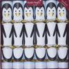 Robin Reed 6 x 13 Racing Penguin Party Favors of England - Contains Wind up Racing Penguins view 1