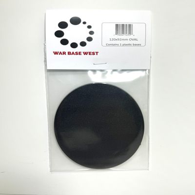 120mm x 92mm Large Oval Base Used for Warhammer 40k & AoS Games Riptide