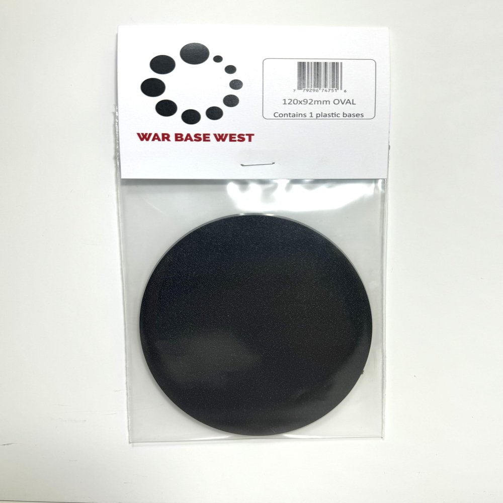 120mm x 92mm Large Oval Base Used for Warhammer 40k & AoS Games Riptide
