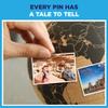 Black Cork Globe with Push Pins - 10 Globe with Map of the World and Rotating Stand for Children or Adults, 100 Colored Push Pins - For Home, Office, Classroom, Travel, Kids view 3