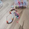 Box of Heishi Beads - 12 Fluo Colors view 2