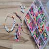 Box of Heishi Beads - 12 Fluo Colors view 3
