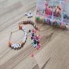 Box of Heishi Beads - 12 Fluo Colors view 4