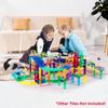 PicassoTiles 12pcs Race Track Add-On Magnetic Railway 5Styles Building Block Set Magnet Tiles Construction Toy STEM Learning Early Education Toys Blocks Child Brain Development for Kids Age 3+ PTR12 view 2
