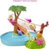 Barbie and Chelsea The Lost Birthday Splashtastic Pool Surprise Playset with Chelsea Doll (6-in), 3 Baby Animals, Slide, Zipline & Accessories, Gift for 3 to 7 Year Olds view 4