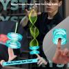 MAGICYOYO K2 Crystal Professional Finger Spin Yoyo, Responsive Yoyo for Kids 8-12 & Beginners, Durable PC Plastic Yo-yo, Includes 12 Yo yo Strings, Glove & Bag (Crystal Green) view 3