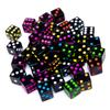 Brybelly Bulk Dice for Board Games, Casino Games & Tabletop RPGs - D6 Standard 16mm Game Dice Pack - Black, 50 Count view 1