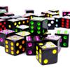 Brybelly Bulk Dice for Board Games, Casino Games & Tabletop RPGs - D6 Standard 16mm Game Dice Pack - Black, 50 Count view 3