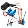 3650 Motor and ESC,1/10 RC Car Accessory 3100KV Motor 45A/60A/80A/120ABrushless ESC + Heat Sink Combination kit (80A) Car Model Accessory view 2